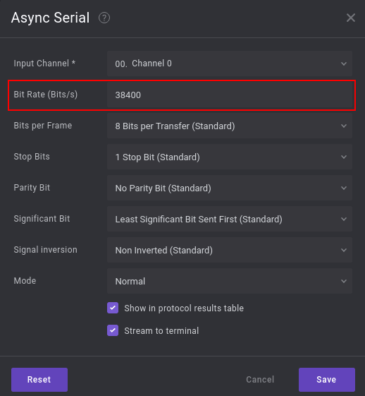 Setup Analyzer
